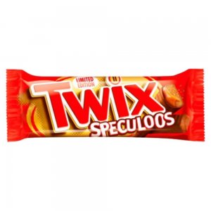 Baton Twix Speculoos, 46g, Baton Ciocolata Twix Speculoos, Baton Twix Aromat, Twix cu Mirodenii, Twix cu Biscuit Speculoos, Baton de Ciocolata cu Caramel, Baton de Ciocolata cu Biscuit, Biscuit si Caramel Invelit in Ciocolata