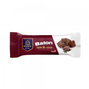 Bax 24 Batoane de Lapte si Cacao Feleacul, 60 g, Baton cu Lapte si Cacao, Baton cu Cacao, Gustare cu Lapte si Cacao, Baton Feleacul, Baton Ciocolata, Baton de Ciocolata, Baton cu Ciocolata, Baton Ciocolata de Casa