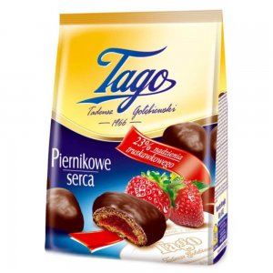 Turta Dulce cu Capsuni Tago, 160 g Turta Dulce cu Capsuni Tago, 160 g