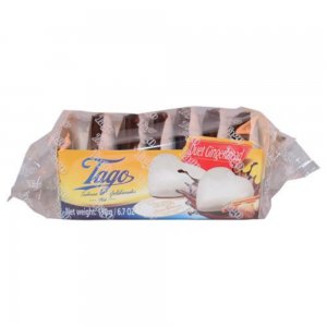 Turta Dulce cu Ciocolata Alba Tago, 190 g Turta Dulce cu Ciocolata Alba Tago, 190 g