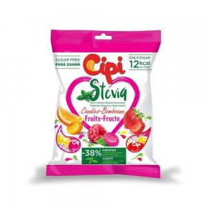 Bomboane cu Fructe Cipi, 80 g Bomboane cu Fructe Cipi, 80 g