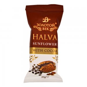 Set 50 Bucati Halva cu Cacao Zolotoi Vek, 30 g Set 50 Bucati Halva cu Cacao Zolotoi Vek, 30 g