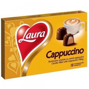 Bomboane cu Crema de Cappuccino Laura, 140 g, Bomboane de Ciocolata Laura, Bomboane de Ciocolata cu Crema de Cappuccino Laura, Praline cu Crema de Cappuccino Laura, Praline de Ciocolata Laura, Praline de Ciocolata cu Crema de Cappuccino Laura Bomboane cu Crema de Cappuccino Laura, 140 g, Bomboane de Ciocolata Laura, Bomboane de Ciocolata cu Crema de Cappuccino Laura, Praline cu Crema de Cappuccino Laura, Praline de Ciocolata Laura, Praline de Ciocolata cu Crema de Cappuccino Laura