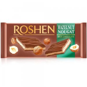 Ciocolata Alune Roshen Hazelnut, 90 g, Ciocolate, Ciocolate Roshen cu Alune, Roshen Ciocolata cu Alune, Roshen Ciocolata cu Alune Hazelnut, Dulciuri, Tablete Ciocolata, Roshen Hazelnut Ciocolata Aroma Alune, Ciocolata Roshen Hazelnut cu Crema Alune