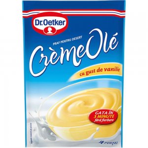 Creme Desert Ole Dr. Oetker, 80 g, Aroma Vanilie, Creme pentru Desert Dr Oetker cu Vanilie, Creme Ole cu Vanilie pentru Desert, Praf pentru Desert Dr Oetker, Praf pentru Creme, Mixuri pentru Creme, Praf pentru Budinca Creme Desert Ole Dr. Oetker, 80 g, Aroma Vanilie, Creme pentru Desert Dr Oetker cu Vanilie, Creme Ole cu Vanilie pentru Desert, Praf pentru Desert Dr Oetker, Praf pentru Creme, Mixuri pentru Creme, Praf pentru Budinca