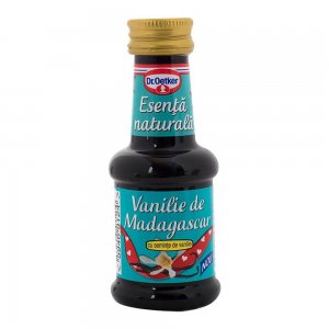 Esenta de Vanilie Madagascar Dr. Oetker, 35 ml, Esente pentru Prajituri, Esenta Naturala de Vanilie Madagascar pentru Prajituri, Dr. Oetker Esente de Vanilie, Arome Alimentare, Sticlute cu Esente Naturale deVanilie