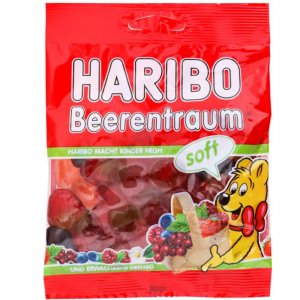 Jeleuri Haribo Beerentraum Soft, Fructe de Padure, 100 g
