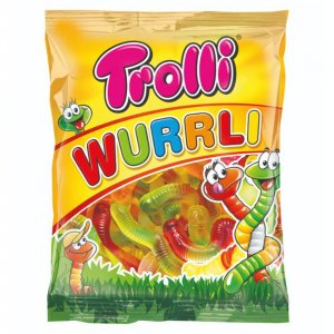 Jeleuri Rame Trolli Wurrli, 100 g