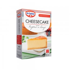 Mix Cheesecake Dr. Oetker, 510 g, Mix Tort Cheesecake, Mix Cheesecake, Mix Prajitura Cheesecake, Mix Prajitura cu Branza, Mix Prajitura cu Crema de Branza, Mix pentru Desert Dr. Oetker, Amestec pentru Cheesecake