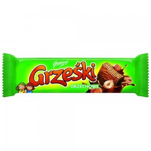 Napolitane Grzeski cu Crema de Alune, 36 g, Napolitana Alune, Napolitana cu Alune, Napolitana Crocanta, Napolitana Crema de Alune, Napolitane Crema de Alune, Napolitana Desert, Napolitana Gustare, Napolitane cu Alune, Napolitane Alune