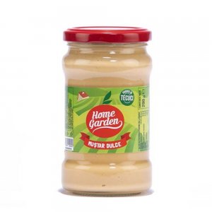 Bax 6 Borcane Mustar Dulce Home Garden, 290 g, Home Garden Mustar Dulce, Borcan de Mustar Dulce Home Garden, Mustar Dulce la Borcan, Mustaruri, Borcane de Mustaruri