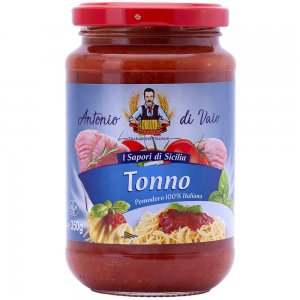 Sos pentru Paste cu Ton Antonio Di Vaio, 350g, Sos Paste, Sos cu Rosii, Sos pentru Paste, Sos Paste Antonio Di Vaio, Sos cu Ton pentru Paste, Sos Paste cu Ton, Sos Paste Ton, Sos Pentru Paste Gata Preparat