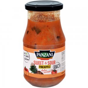 Sos Dulce Acrisor Bio Panzani, 410 g, Sos pentru Orez, Sos pentru Cus-Cus, Sos Panzani, Sos Bio Dulce Acrisor, Sos Bio, Sos Sweet&Sour