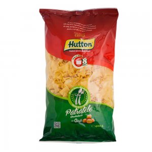 Paste Patratele Ondulate cu Oua Hutton Extra, 400 g