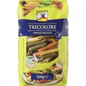 Penne Rigate Tricolore din Grau Dur Baneasa, 500 g, Paste Fainoase Penne Rigate Tricolore, Paste Fainoase Baneasa, Paste din Grau Dur, Paste Fainoase de Grau Dur, Punga de Paste Penne Rigate, Paste Penne la Punga Penne Rigate Tricolore din Grau Dur Baneasa, 500 g, Paste Fainoase Penne Rigate Tricolore, Paste Fainoase Baneasa, Paste din Grau Dur, Paste Fainoase de Grau Dur, Punga de Paste Penne Rigate, Paste Penne la Punga
