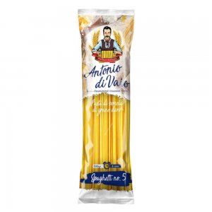 Paste Antonio Di Vaio Spaghetti, 500g, Paste Grau, Paste Grau Dur, Paste Spaghetti, Paste Antonio Di Vaio, Paste Dure, Paste din Grau, Paste Fainoase, Pasta Fainoasa, Pasta Antonio Di Vaio, Paste Spaghetti, Spaghetti din Grau Dur