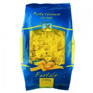 Paste Fainoase Baneasa Farfale, 400 g, Paste Baneasa, Paste Fainoase Farfalle 400 g, Paste Fainoase fara Ou Baneasa, Paste Fundite Baneasa Farfale 400 g, Paste Baneasa Fundite, Paste Papion, Baneasa Paste fara Ou