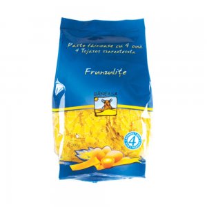 Paste Frunzulite cu 4 Oua Baneasa, 200 g, Paste Baneasa, Paste Fainoase, Frunzulite Paste, Frunzulite Cu Ou, Frunzulite la Punga, Frunzulite Taitei, Paste Tip Frunzulite, Frunzulite Clasice, Frunzulite Grau, Frunzulite din Grau, Paste Cu Ou