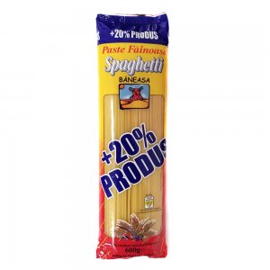 Spaghetti Baneasa, 600 g, Paste Baneasa, Paste Fainoase, Paste Spaghetti, Spaghetti Fara Ou, Spaghetti la Punga, Spaghetti Taitei, Paste Tip Spaghetti, Spaghetti Clasice, Spaghete, Spaghetti Grau, Spaghete Grau, Spaghete Fara Ou