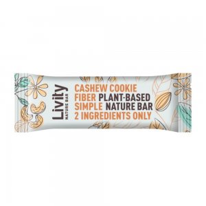 Baton cu Afine Livity Nature Cashew Cookie, 30 g, Batoane Livity Nature, Batoane Dietetice Livity Nature, Batoane cu Fibre si Vitamine pentru Diete, Batoane Nutritive fara Zahar, Batoane fara Calorii Baton cu Afine Livity Nature Cashew Cookie, 30 g, Batoane Livity Nature, Batoane Dietetice Livity Nature, Batoane cu Fibre si Vitamine pentru Diete, Batoane Nutritive fara Zahar, Batoane fara Calorii