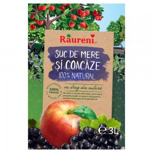Suc de Mere si Coacaze Raureni, 3 L, Suc Mere si Coacaze, Suc de Mere si Coacaze, Suc Raureni, Suc 100% Fructe, Suc Mere si Coacaze Raureni, Suc de Fructe Raureni, Suc de Mere 3 Litri, Suc Natural de Mere Rosii, Suc de Mere Rosii
