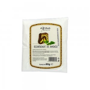 Bicarbonat de Amoniu Aroma Spice, 10 Plicuri x 80g, Amoniu Prajituri, Bicarbonat Amoniu, Amoniu pentru Coacere, Amoniu Coacere Prajituri, Amoniu Afanare, Afanatori Prajituri, Amoniu Uz Alimentar, Amoniu Alimentar, Amoniu Patiserie, Amoniu de Prajituri