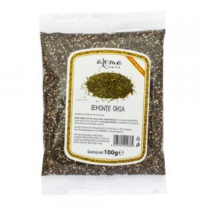 Seminte de Chia Aroma Spice, 12 Plicuri x 100g, Seminte Chia, Aroma Spice Seminte Chia, Seminte de Chia Albe, Seminte de Chia Negre, Seminte de Chia Desert