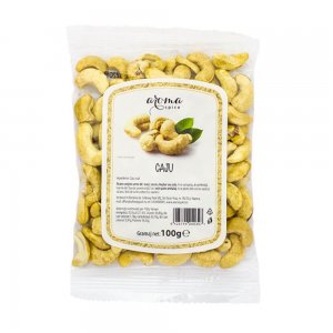Caju Crud Aroma Spice, 12 Pachete x 100 g, Nuci Caju Crude, Nuci Crude Caju, Caju Fara Coaja, Caju Natural, Miez de Caju, Caju pentru Salate, Caju pentru Prajituri, Caju pentru Smoothie, Punga Caju Crud, Caju Decojit Nuci pentru Salate