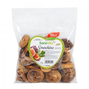 Smochine Uscate Sano Vita, 500g, Gustare Sanatoasa, Fructe Uscate Sano Vita, Fructe Uscate Pentru Prajituri, Smochine Deshidratate Ieftine