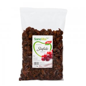 Stafide Sano Vita, 1Kg, Gustari Sanatoase, Stafide Brune Sano Vita, Punga de Stafide Brune, Stafide Calitative Sano Vita, Stafide pentru Preparate Culinare, Stafide Brune 1Kg