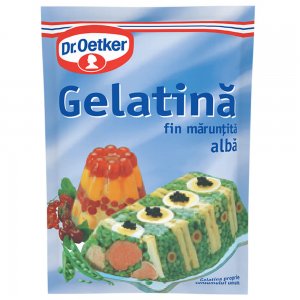 Gelatina Dr.Oetker, 10g, Gelatina, Jeleu, Gelatina Alimentara, Gelatina Deserturi, Gelatina Piftie, Gelatina pentru Piftie, Gelatina pentru Deserturi, Gelatina Comestibila, Gelatina Granule, Gelatina Hidratata, Gelatina Instant, Gelatina Jeleuri