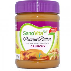 Unt de Alune Crocant Sano Vita, 375g, Gustare Tartinabila, Unt Cremos Dulce, Borcan de Unt de Alune, Unt Crocant Sano Vita Unt de Alune Crocant Sano Vita, 375g, Gustare Tartinabila, Unt Cremos Dulce, Borcan de Unt de Alune, Unt Crocant Sano Vita