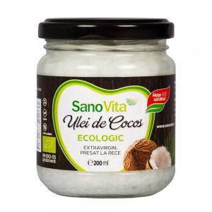Ulei de Cocos Extravirgin Sano Vita Eco, 200 ml, Ulei Cocos, Ulei Extravirgin de Cocos, Ulei Ecologic de Cocos, Ulei Natural de Cocos, Ulei Vegan de Cocos, Ulei Crud de Cocos, Ulei Cocos Natural, Ulei Bio de Cocos, Ulei Bio Cocos, Ulei Pur de Cocos Ulei de Cocos Extravirgin Sano Vita Eco, 200 ml, Ulei Cocos, Ulei Extravirgin de Cocos, Ulei Ecologic de Cocos, Ulei Natural de Cocos, Ulei Vegan de Cocos, Ulei Crud de Cocos, Ulei Cocos Natural, Ulei Bio de Cocos, Ulei Bio Cocos, Ulei Pur de Cocos