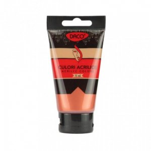 Vopsea Acril Maro Metalic DACO, 75 ml, Tempera Acrilica, Culori Acrilice, Vopsea Acrilica, Tempera Acril, Vopsele Acrilice, Vopsea Culoare Maro Metalic, Acril, Acril Maro Metalic, Culori Acril