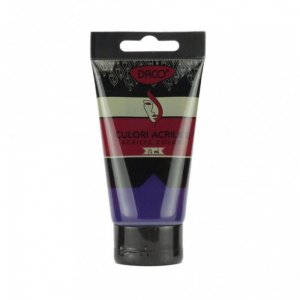 Vopsea Acril Violet DACO, 75 ml, Tempera Acrilica, Culori Acrilice, Vopsea Acrilica, Tempera Acril, Vopsele Acrilice, Vopsea Culoare Violet, Acril, Acril Violet, Culori Acril