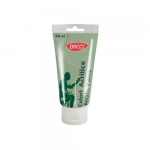 Vopsea Acril DACO Verde Ftalocianin, 200 ml, Tempera Acrilica, Culori Acrilice, Vopsea Acrilica, Vopsele Acrilice, Tempera Acril, Vopsea Verde Ftalocianin, Acrilica Verde, Acril Culoare Verde, Culori pentru Pictat, Culori Pictura, Culori pentru Desen