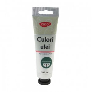 Vopsea Ulei Verde Veridian DACO, 100 ml, Culoare Ulei, Vopsele Ulei, Acuarele, Culori Ulei, Vopsea Ulei, Culori pentru Pictura, Culori Ulei Verde Veridian, Vopsele Ulei Verde Veridian, Culori de Ulei