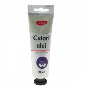 Vopsea Ulei Violet DACO, 100 ml, Culoare Ulei, Vopsele Ulei, Acuarele, Culori Ulei, Vopsea Ulei, Culori pentru Pictura, Culori Ulei Violet, Vopsele Ulei Violet, Culori de Ulei