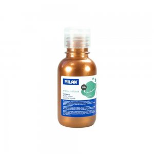 Vopsea Tempera MILAN, 125 ml, Aramiu Metalizat, Tempera Lichida, Tempera 125 ml, Culori Metalizate Tempera 125 ml, Vopsea Tempera, Vopsele Tempera, Acuarele Tempera, Culori Tempera, Vopsea Pictura, Tempera Acuarele, Culoare Tempera, Culori pentru Pictura