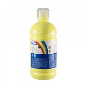 Vopsea Tempera MILAN, 500 ml, Galben Deschis, Tempera Lichida, Tempera 500 ml, Culori Tempera 500 ml, Vopsea Tempera 500 ml, Vopsele Tempera, Acuarele Tempera, Culori Tempera, Vopsea Pictura, Tempera Acuarele, Culoare Tempera, Culori pentru Pictura