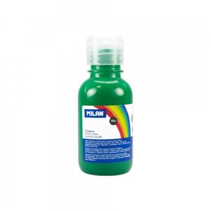 Vopsea Tempera MILAN, 125 ml, Verde Inchis, Tempera Lichida, Tempera 125 ml, Culori Tempera 125 ml, Vopsea Tempera, Vopsele Tempera, Acuarele Tempera, Culori Tempera, Vopsea Pictura, Tempera Acuarele, Culoare Tempera, Culori pentru Pictura