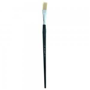 Pensula MILAN Seria 501, Numarul 14, Varf Drept, Par Porc, Pensule MILAN, Pensule pentru Pictura, Rechizite, Pensule Desen, Pensule cu Varf Drept, Pensule Desen cu Par Porc, Pensule cu Varfuri Drepte, Materiale Pictura