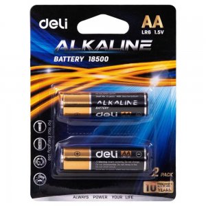 Set 2 Baterii Alcaline Deli R6, AA, Baterii Deli AA, Baterii AA, Set Baterii AA, Set Baterii R6, Baterii Tip AA, Baterii pentru Jucarii, Baterii pentru Ceas, Baterii Rezistente, Baterie AA, Baterie R6, Baterie Deli, Baterii de Calitate, Baterie 1.5 V