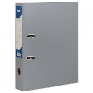 Biblioraft Plastifiat Interior-Exterior Noki, 5 cm, Gri, Biblioraft Plastic, Biblioraft Standard,  Biblioraft Noki, Bibliorafturi Noki, Dosare Organizare Documente, Dosar Arhivare