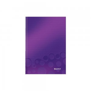 Caiet Leitz Wow, Matematica, A5, 80 File, Coperta Dura, Mov Metalizat, Caiet de Birou Leitz Wow, Caiet A5 Leitz Wow, Caiet Matematica Leitz Wow, Caiet Aritmetica Leitz Wow, Caiet Coperta Dura A5, Caiet A5 Matematica, Caiet A5 Aritmetica