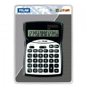 Calculator de Birou MILAN, 16 Digits, 187x135x25 mm, Alimentare Duala, Ecran Plat, Corp din Plastic Alb/Negru, Calculatoare Birou, Calculator 16 Digits, Calculator 16 DG de Buzunar, Calculator de Birou MILAN, Calculatoare Buzunar, Calculator Portabil Calculator de Birou MILAN, 16 Digits, 187x135x25 mm, Alimentare Duala, Ecran Plat, Corp din Plastic Alb/Negru, Calculatoare Birou, Calculator 16 Digits, Calculator 16 DG de Buzunar, Calculator de Birou MILAN, Calculatoare Buzunar, Calculator Portabil
