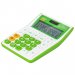Calculator de Birou Deli 1238, 12 Digits, Alb/Verde, Alimentare Dubla, Calculator Birou, Calculator Birou 12 Digits, Calculator Birou cu Verificare si Corectie, Calculator Birou Deli    49,90 lei 