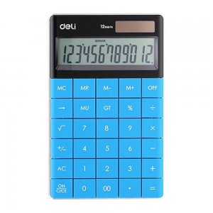 Calculator de Birou Modern Deli 1589, 12 Digits, Albastru, Alimentare Dubla, Calculator Birou, Calculator Birou 12 Digits, Calculator Birou cu Verificare si Corectie, Calculator Birou Deli Calculator de Birou Modern Deli 1589, 12 Digits, Albastru, Alimentare Dubla, Calculator Birou, Calculator Birou 12 Digits, Calculator Birou cu Verificare si Corectie, Calculator Birou Deli
