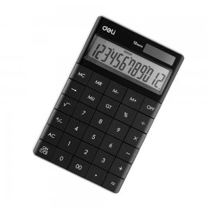 Calculator de Birou Modern Deli 1589, 12 Digits, Negru, Alimentare Dubla, Calculator Birou, Calculator Birou 12 Digits, Calculator Birou cu Verificare si Corectie, Calculator Birou Deli Calculator de Birou Modern Deli 1589, 12 Digits, Negru, Alimentare Dubla, Calculator Birou, Calculator Birou 12 Digits, Calculator Birou cu Verificare si Corectie, Calculator Birou Deli