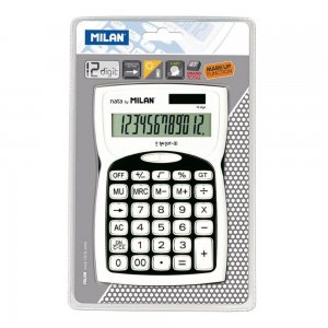 Calculator de Birou MILAN, 12 Digits, 152x100x37 mm, Alimentare Duala, Corp din Plastic Alb/Negru, Calculatoare Birou, Calculator 12 Digits, Calculator 12 DG de Buzunar, Calculator de Birou MILAN, Calculatoare Buzunar, Calculator Portabil Calculator de Birou MILAN, 12 Digits, 152x100x37 mm, Alimentare Duala, Corp din Plastic Alb/Negru, Calculatoare Birou, Calculator 12 Digits, Calculator 12 DG de Buzunar, Calculator de Birou MILAN, Calculatoare Buzunar, Calculator Portabil